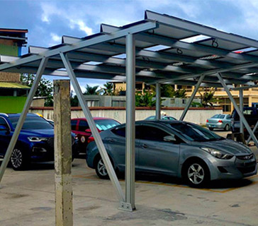 Carport Solarstruktur