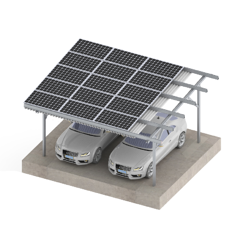 4-poliges Solar-Carport-Befestigungssystem 
