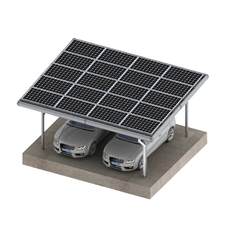 4-poliges Solar-Carport-Befestigungssystem 