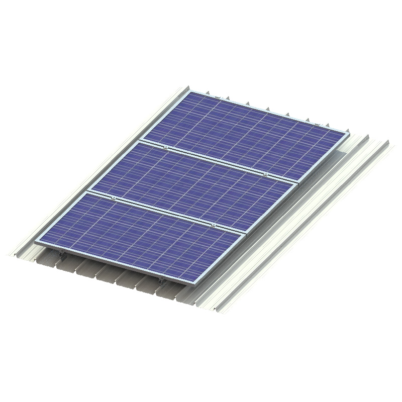 Standfalzklemmen Solar-Blechdachmontagesystem 