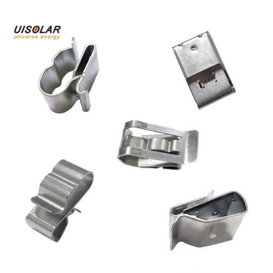 solar module stainless steel cable clip