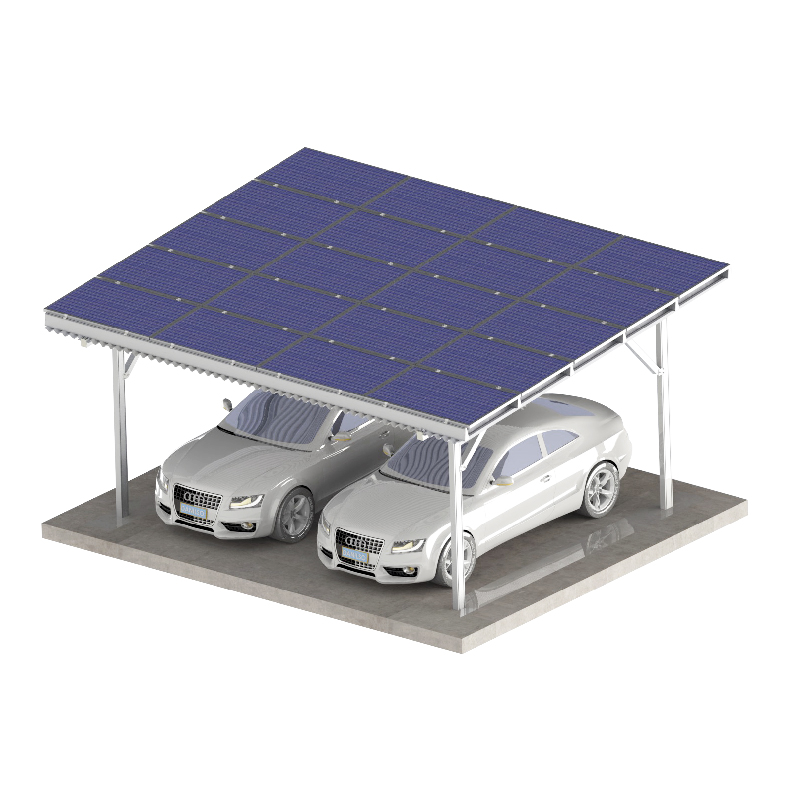 Aluminiumstapel Solar Carport 
